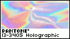 holographic pantone stamp